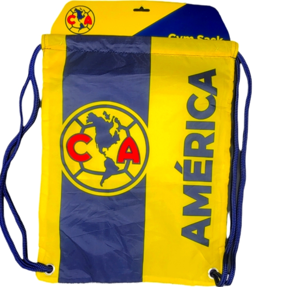 C A America  Official Drawstring Gym Soccer Cinch Bag